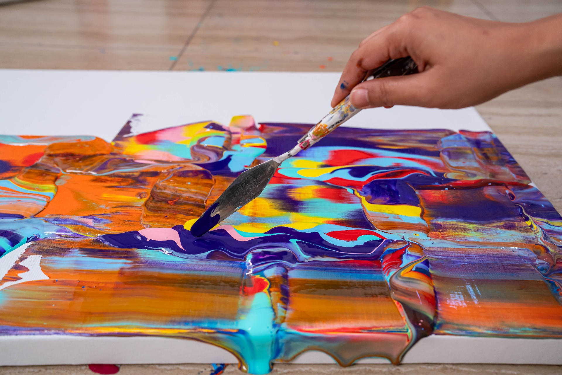 Artist Painting